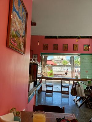 Interior at Magna Cozinha Vegana in Rio De Janeiro