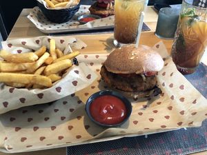 Vegan Fox Burger at Burgerheart in Konstanz