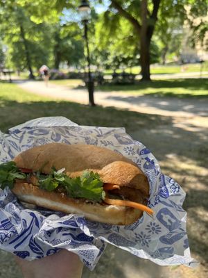 Banh Mi with tofu  at Eatnam in Stockholm