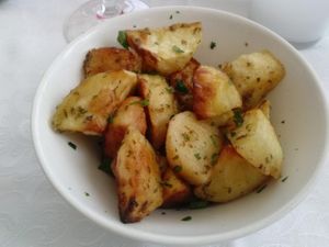 potatoes at La Piscina in Venice