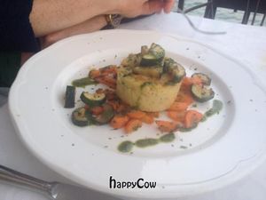 Potato cake at La Piscina in Venice