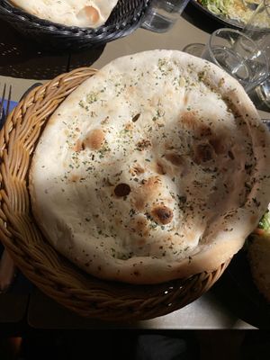 Garlic naan was nice!   at Mowglis Kok  in Stockholm