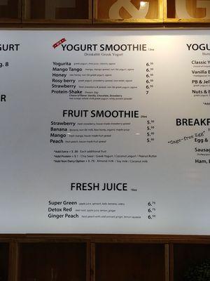 Menu 2 of 5 at Cold Spoon in Sterling