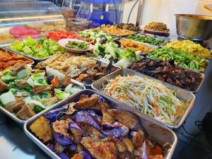 2/12/2020 dishes ~ Circuit Breaker Period Phase 2 at Yuan Man vegetarian 缘满素食 in East Singapore