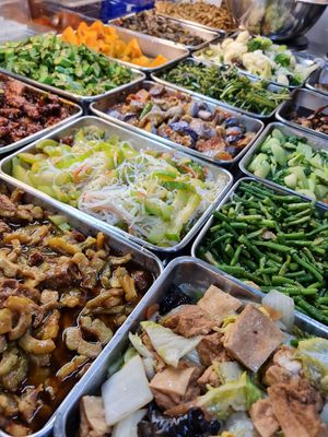 Today's dishes ~ 23/10/21 at Yuan Man vegetarian 缘满素食 in East Singapore