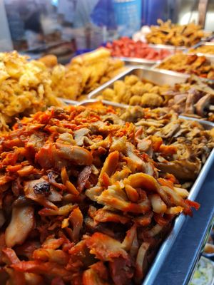 Mock meat ~ 23/10/21 at Yuan Man vegetarian 缘满素食 in East Singapore