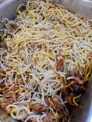 Fried noodle ~ 23/10/21 at Yuan Man vegetarian 缘满素食 in East Singapore