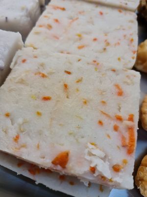 Carrot cake ~ 23/10/21 at Yuan Man vegetarian 缘满素食 in East Singapore