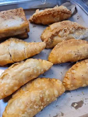 Curry puff ~ 23/10/21 at Yuan Man vegetarian 缘满素食 in East Singapore