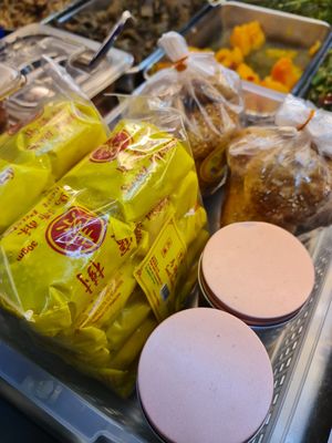 Assorted biscuit ~ 23/10/21 at Yuan Man vegetarian 缘满素食 in East Singapore