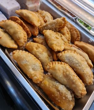 Curry puff ~ 17/3/22 at Yuan Man vegetarian 缘满素食 in East Singapore