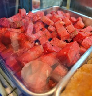 Mock roasted meat ~ 17/3/22 at Yuan Man vegetarian 缘满素食 in East Singapore