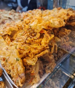 Vege fritters ~ 17/3/22 at Yuan Man vegetarian 缘满素食 in East Singapore