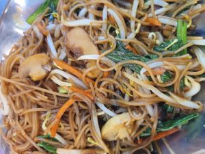 Dried Fried Mee Sua!! 😍 ~ 19/3/21 at Yuan Man vegetarian 缘满素食 in East Singapore
