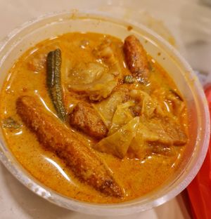 Curry vege ~ 23/5/22 at Yuan Man vegetarian 缘满素食 in East Singapore
