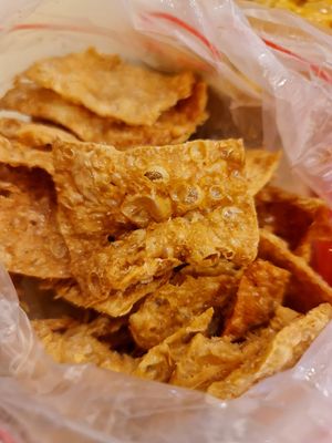 Cripsy goose ~ 23/5/22 at Yuan Man vegetarian 缘满素食 in East Singapore