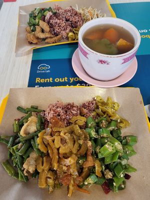  at Yuan Man vegetarian 缘满素食 in East Singapore