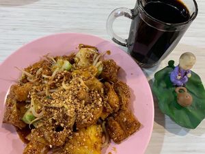 Rojak 
Photo credit: Henry Lau  at Yuan Man vegetarian 缘满素食 in East Singapore