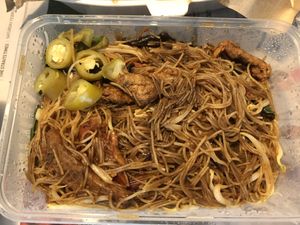 Xin Zhou Bee Hoon at Yuan Man vegetarian 缘满素食 in East Singapore