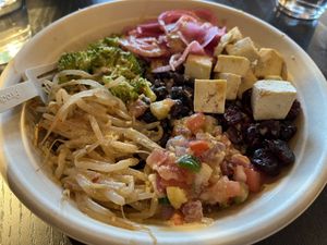 Purple Rice bowl  at CoreLife Eatery in Latham