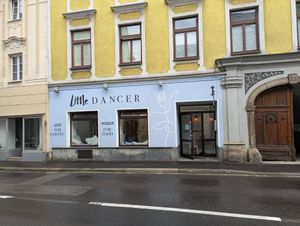 Outside at Little Dancer in Linz