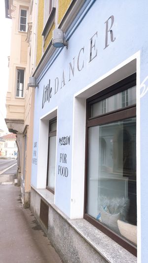 outside at Little Dancer in Linz
