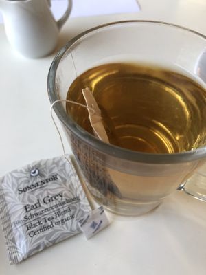 Teas at Miło bistro in Warsaw