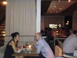 romantic, candlelit interior spread over 3 floors at Quimbombo in Buenos Aires