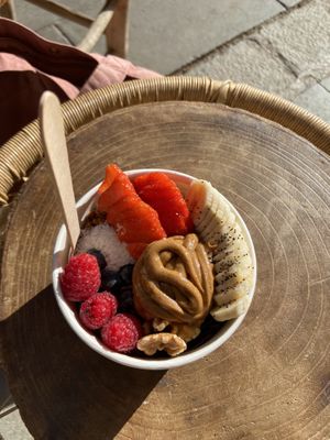 Acaí bowl 🍓  at Coco House in Barcelona