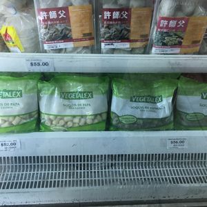 Ñoquis vegetalex at Casa China Supermercada in Buenos Aires