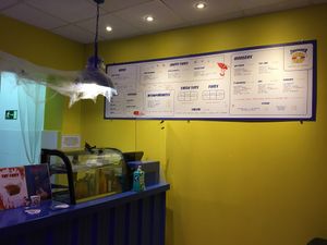 Menu at Thunder Vegan - Malasaña in Madrid