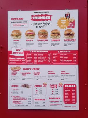  at Thunder Vegan - Malasaña in Madrid