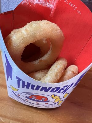 Onion Rings  at Thunder Vegan - Malasaña in Madrid