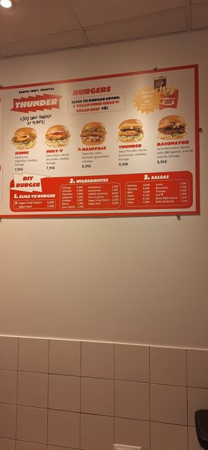  at Thunder Vegan - Malasaña in Madrid