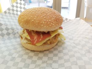 thunder burger at Thunder Vegan - Malasaña in Madrid