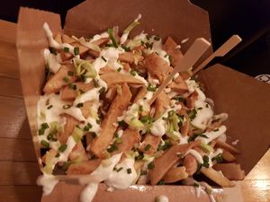 Chick'n fries at Thunder Vegan - Malasaña in Madrid