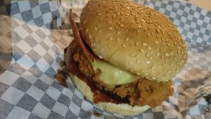 BBQ Crispy chicken at Thunder Vegan - Malasaña in Madrid