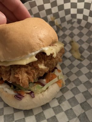 Cos-law Burger at Thunder Vegan - Malasaña in Madrid