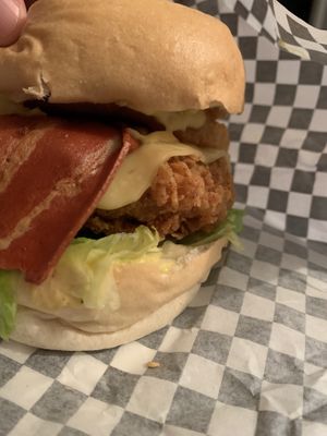 Thunder burger  at Thunder Vegan - Malasaña in Madrid