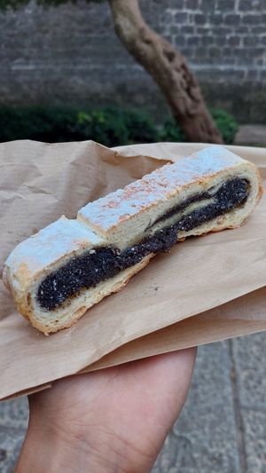Poppy pie at Mamma Mia in Kotor