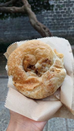 Mini burek potato at Mamma Mia in Kotor