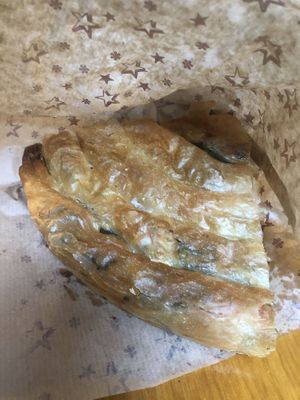 Burek  at Mamma Mia in Kotor