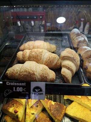 Croissant at Mamma Mia in Kotor