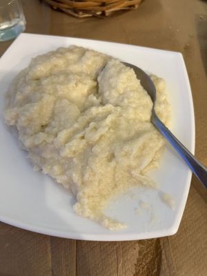 Garlic sauce   at Boulamatsis in Naxos