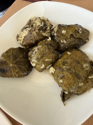 Dolmadas  at Boulamatsis in Naxos