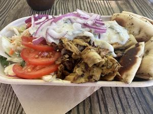 Mixed combo plate   at Staazi & Co in Adelaide