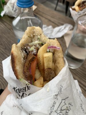 Yiros at Staazi & Co in Adelaide