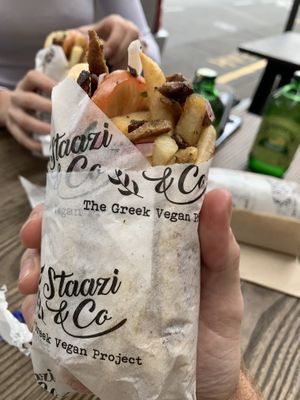 Yiros at Staazi & Co in Adelaide