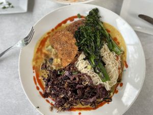 African Peanut curry  at The SaltBox Cafe in Kill Devil Hills