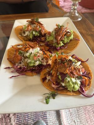 Generous tacos  at Cuchara Llena in Ollantaytambo